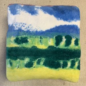 Vera Bradley blanket in love stripe